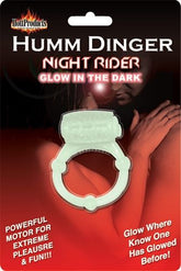 Humm Dinger Glow in the Dark Vibrating Penis Ring Adult Toy Cock Rings Vibrating